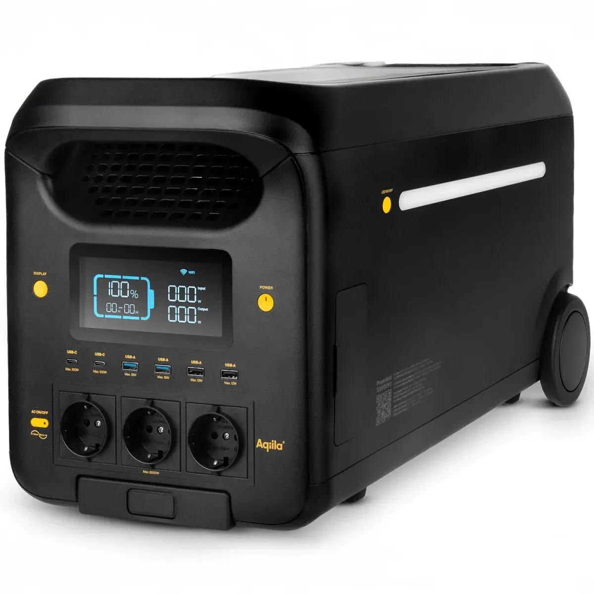 Aqiila Powerbird S3000 v2 strømstasjon