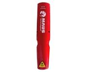 MAUS Xtin Klein aerosol brannslukker i rødt og sølv design