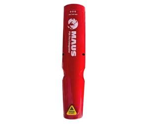 MAUS Xtin Klein aerosol brannslukker i rødt og sølv design