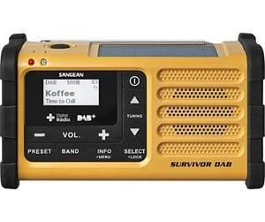Sangean MMR-88 nødradio med sveiv og solcelle