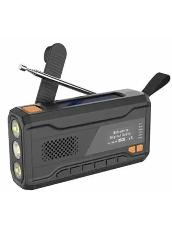 Denver SCD-2033 nødradio med DAB, solcelle og sveiv